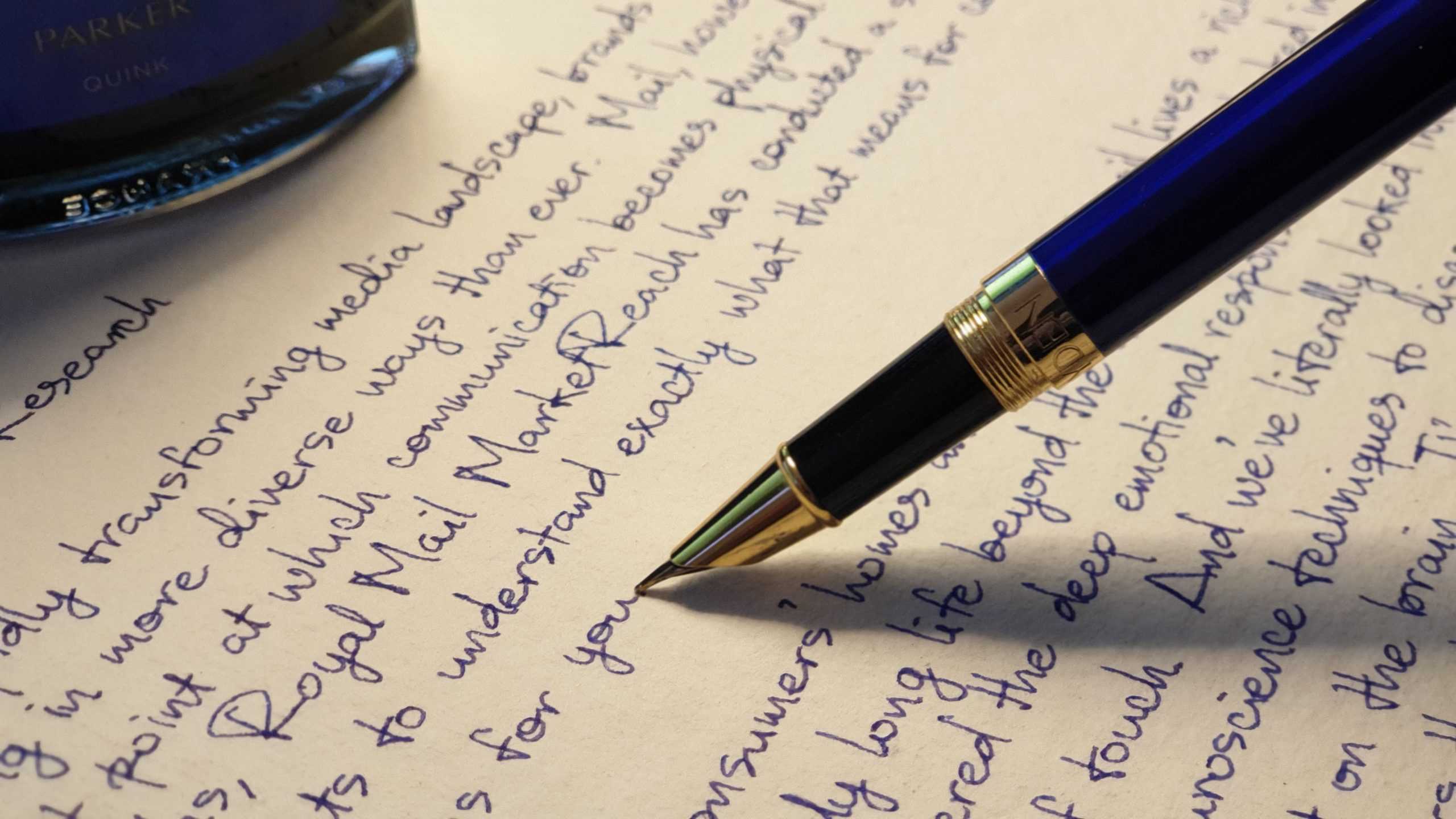 The benefits of handwritten messages in the digital world